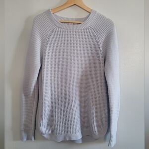 TWIK Waffle Knit Power Blue Sweater - Women's Size M